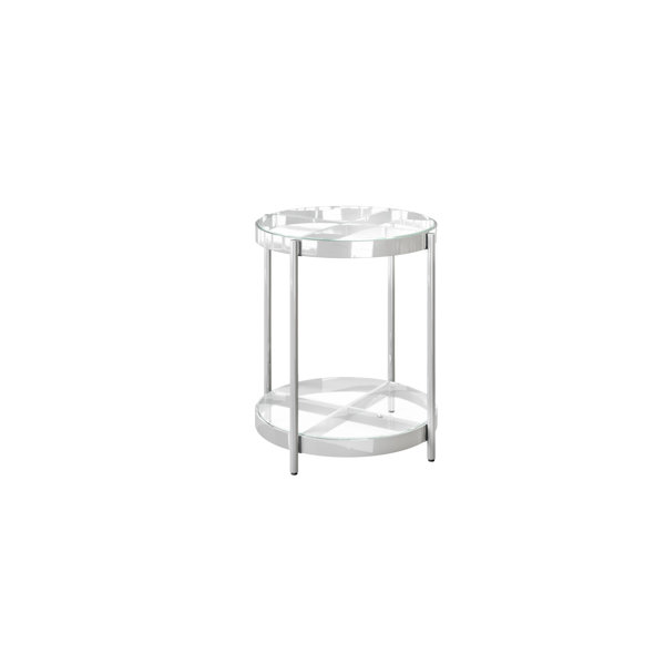 Ivy Bronx Omari Clear Glass Side Table Wayfair.co.uk